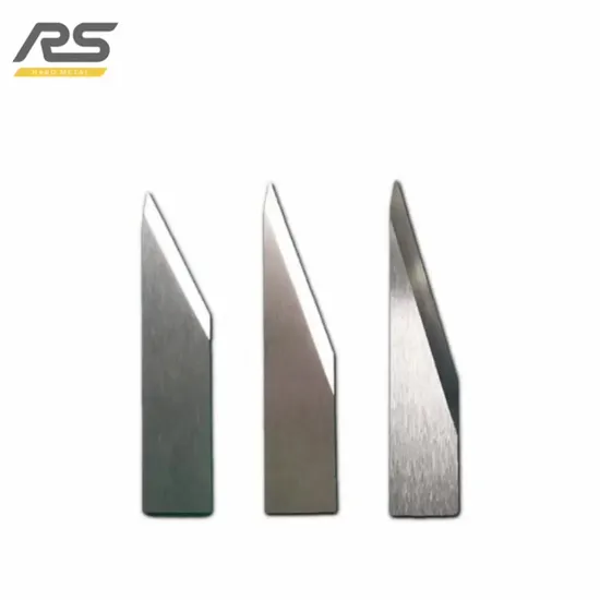  OEM ODM Z13 Cutter Blade Cutter Carbide Blades Flat Oscillating Plotter Knife Tungsten Steel Cutter Blade